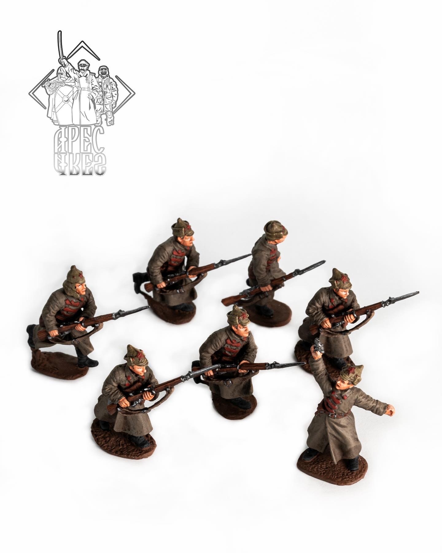 STP05 Пехота РККА в буденовках Арес