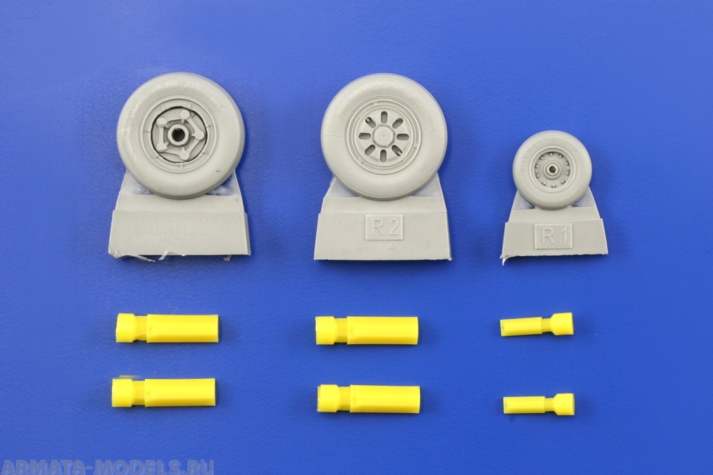 648003ED  F-22A wheels (for Academy kit) 1/48