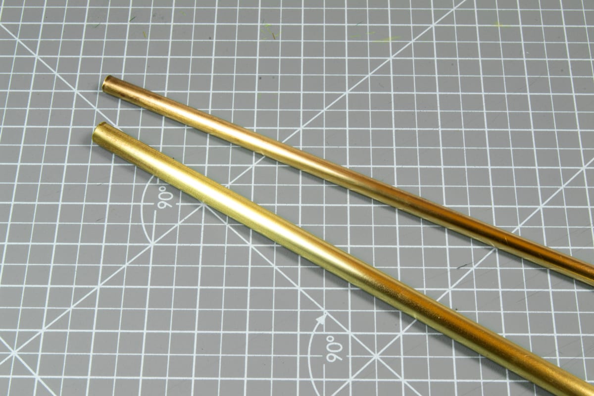 AK9103 Трубочка латунная BRASS PIPES 0,4mm, 5 units