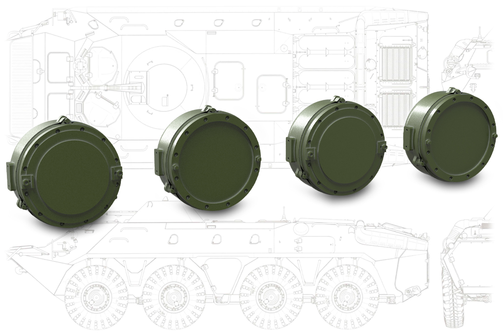 35285MIN Осветитель ОУ-3Г  для БМП, БТР
