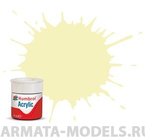 AB0041 Краска акриловая No 41 Словновая кость - Глянцевый -14ml Acrylic