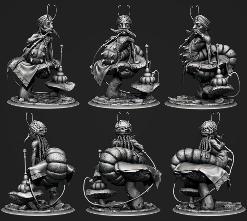 CHM-54146. Миры Фэнтези: Мечтатель. 54 мм. Материал – смола. Chronos Miniatures