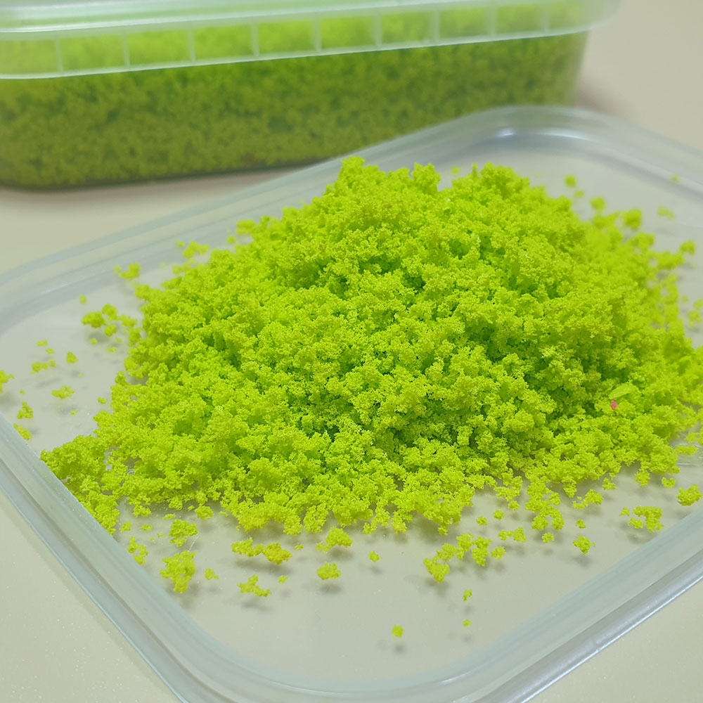 5727 присыпка листва/трава, мелкая, 200 мл, зелёно-лаймовый