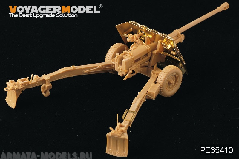 PE35410 Набор фототравления для WWII British 17pdr Anti-tank Gun Mk.I(For Bronco 35024)