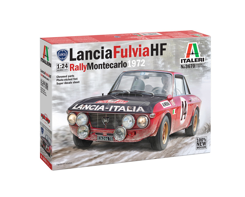 3670ИТ АВТОМОБИЛЬ Fulvia HF Ралли Монте-Карло 1972 Italeri
