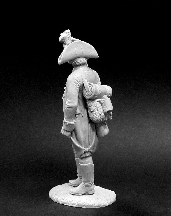 CHM-54220. Унтер-офицер егерских полков, Россия 1799 г. 54 мм. Материал - смола. Chronos Miniatures