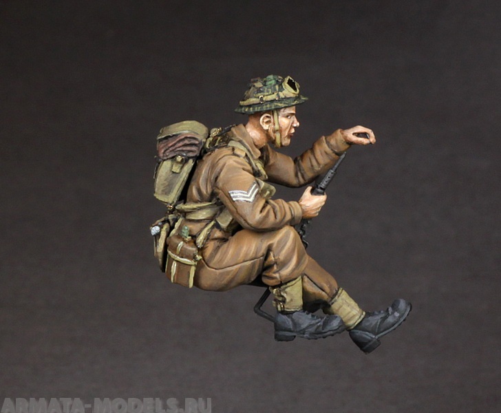35145SOGA British corporal for Universal Carrier. SOGA Miniatures