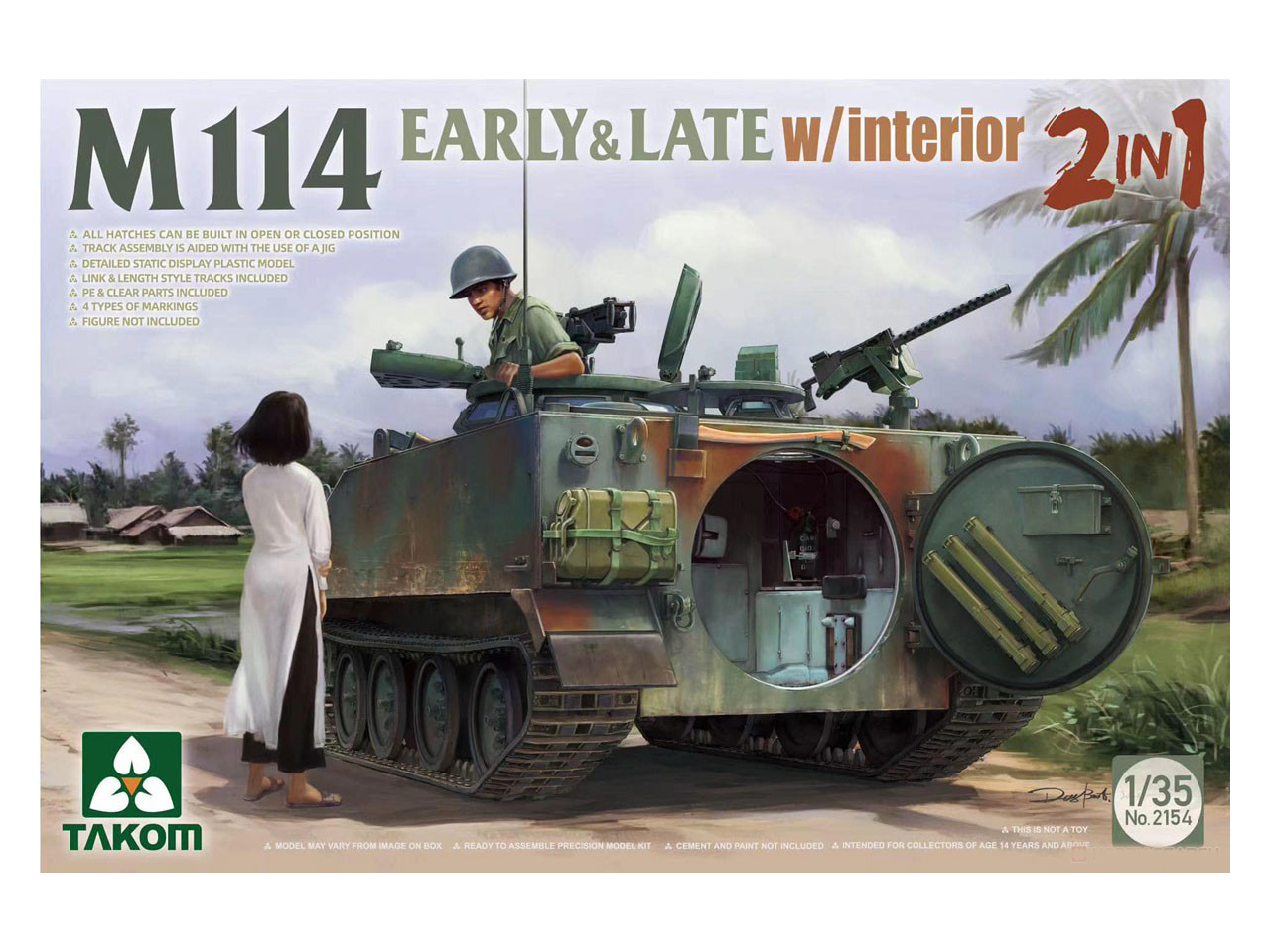 2154T M114 early & late type Takom