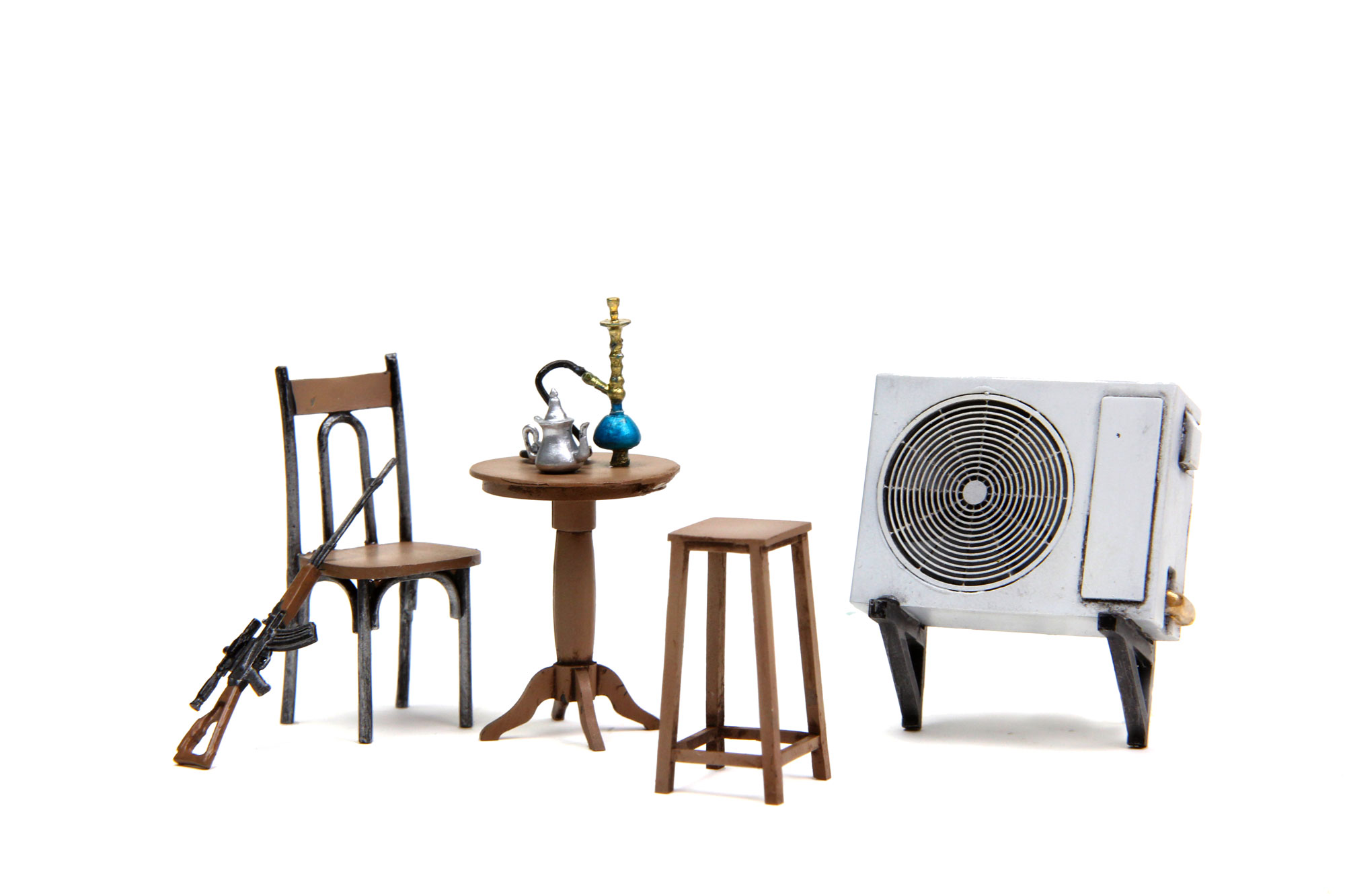 SPS-036 MIDDLE EASTERN STREET SET (RESIN) 1/35 Meng