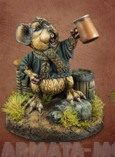 СM-M08 Декоративная фигурка из смолы Пепегрин(Pepegrin)