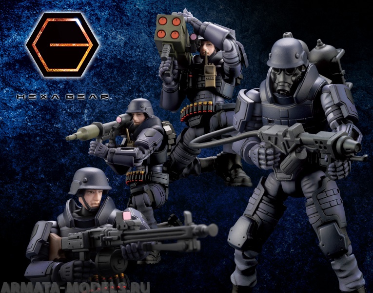 KTOHG042 Сборная модель робота Hexa Gear Plastic Model Kit 1/24 Early Governor Vo KOTOBUKIYA