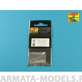 ABR-48-L-21  Дополнения для  Set of 2 barrels for German machine guns MG34 универсальный набор 1/48