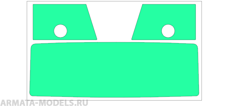 AM72230 Пленка тонировочная для Панцирь-С1 для Звезда 5069