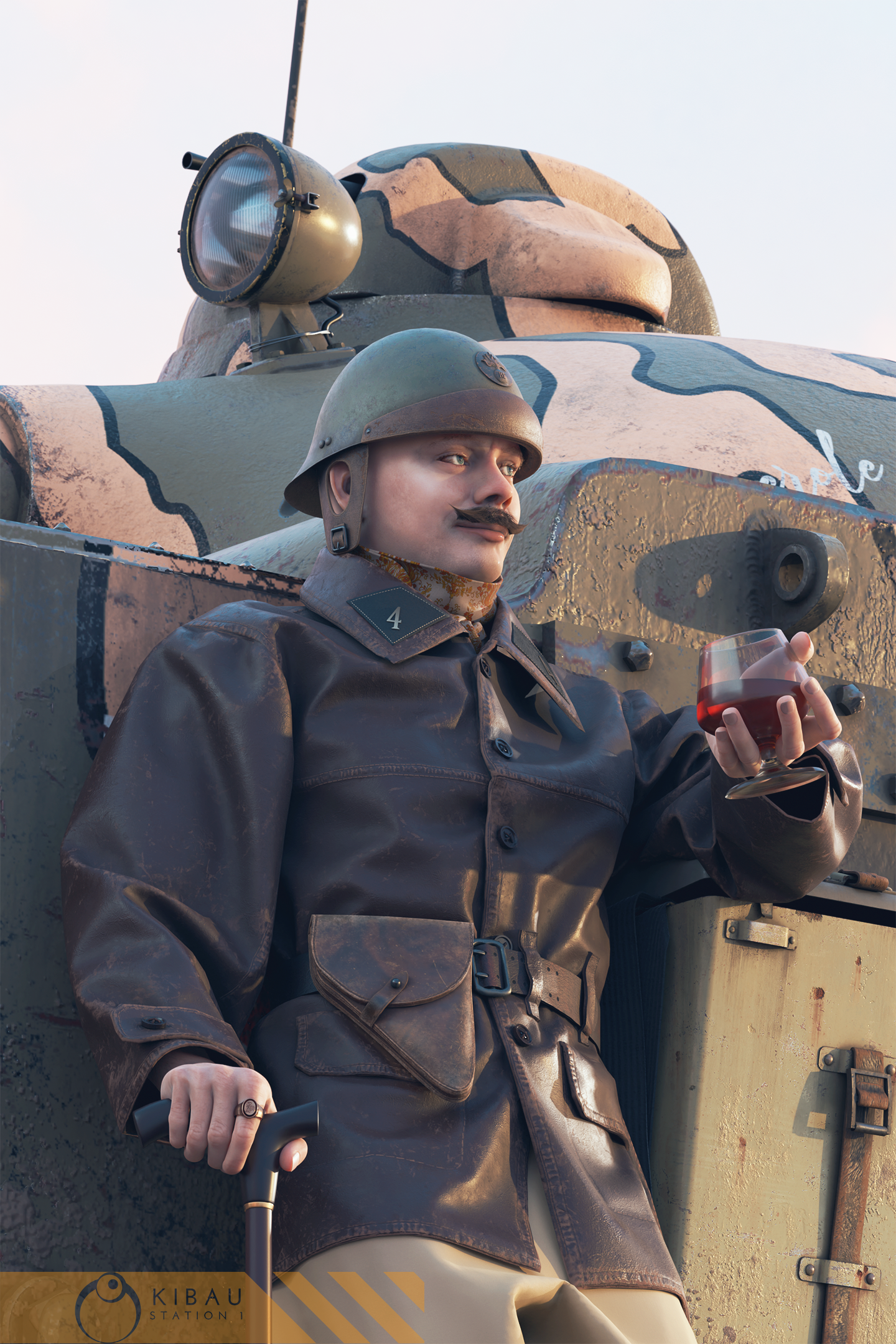 AM35780 Фигуры французских танкистов 4 фигуры WW2 Arma Models