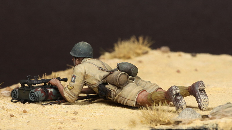 35159SOGA Sergeant Italian Guastatori (сommander of the LMG Breda team) SOGA Miniatures