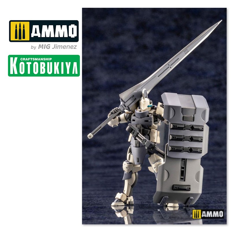 KTOHG045 Коллекционая сборная модель  HGPM 1/24 Governor Armor Type Knight Bianco 8 cm KOTOBUKIYA