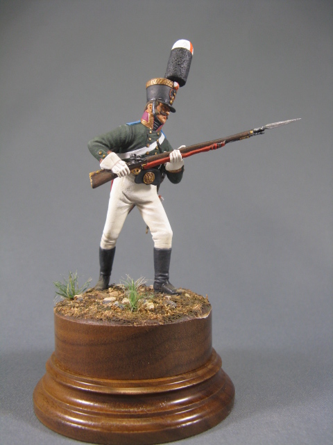 CHM-54095(M). Унтер-офицер гренадерских полков, Россия 1805 г. 54 мм. Материал – белый металл Chronos Miniatures