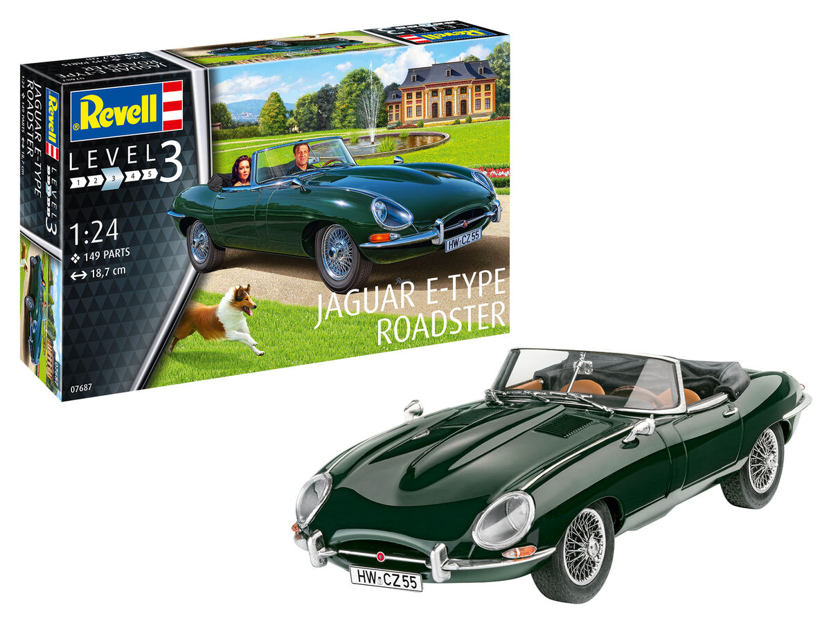 67687RE Набор Автомобиль Jaguar E-Type Roadster Revell
