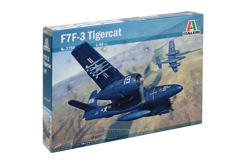 2756ИТ Самолет Grumman F7F3 "Tigercat" Italeri