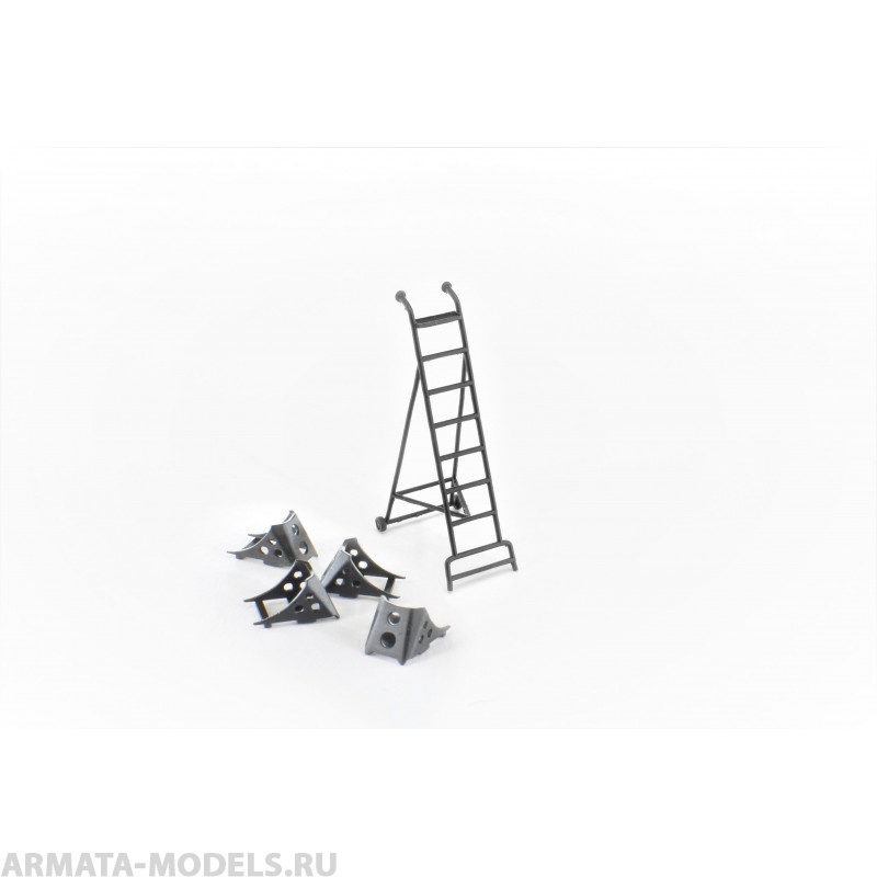 LP72010 Стремянка и набор колодок для самолёта Миг-21 1/72