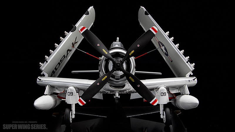 VOLKSWS15 Американский штурмовик DOUGLAS A-1H Skyraider U.S NAVY Incl U.S Aircraft ZOUKEI-MURA