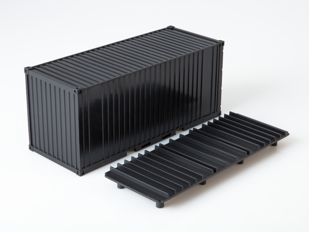 7064AVD Сборная модель КАМАЗ-53212 контейнеровоз с прицепом ГКБ-8350 AVD Models