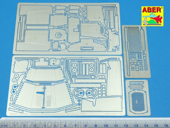 ABR-35-132  Дополнения для  Sd.Kfz. 11-Late Fenders&Engine Overlay для AFV Club 1/35
