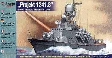 40422 Корабль Projekt 1241.8korweta rakietowa z systemem Uran Mirage Hobby