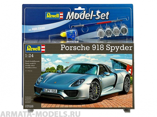 67026RE Набор Гибридный автомобиль  Porsche 918 Spyder (стандартный)