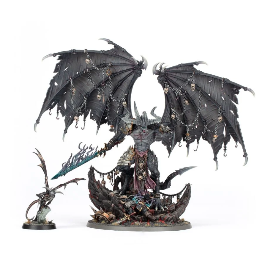 97-19GW Набор Демоны Хаоса. Темный Лорд Бе'Лакор (Chaos Daemons Be'lakor The Dark Master)