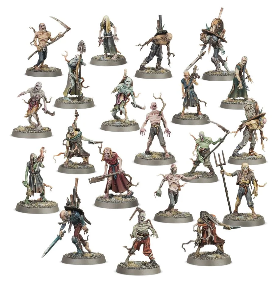 91-07GW Набор Бездушные Повелители Могил. Зомби-Ходоки (Deadwalker Zombies)