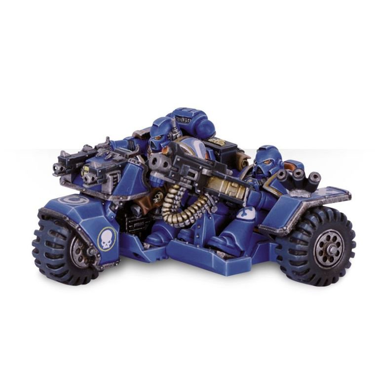 48-20GW Набор Атакующий мотоцикл Космодесанта (Space Marine Attack Bike)