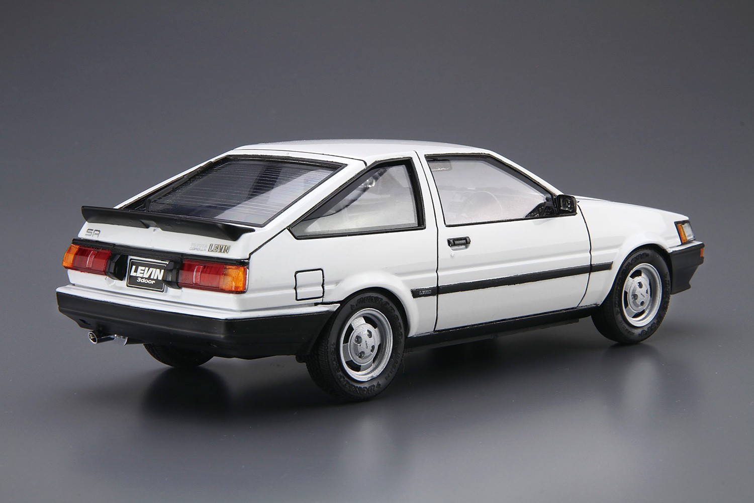 05968 Toyota Corolla Levin AE85 1500SR '85 Aoshima