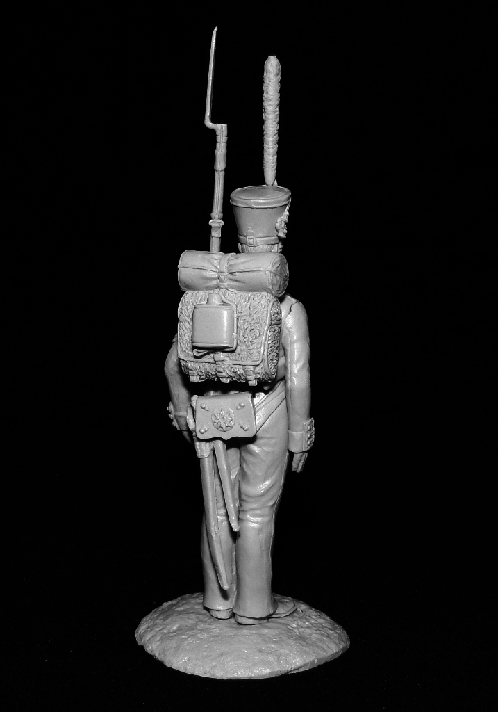 CHM-54125. Рядовой Лейб-гвардии пехотных полков, Россия 1839-43 гг.. 54 мм. Материал - смола. Chronos Miniatures