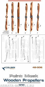 M 48006CD Деревянные винты первой мировой