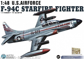 КН80101 Самолет F-94C Starfire Fighter  US Airforce
