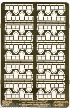 NSA350067 interior ladders railing for French warships of the early 20-th centtury