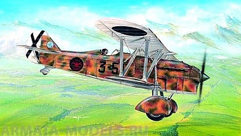 0810SM Самолёт  Fiat CR-32 Freccia (1:48)