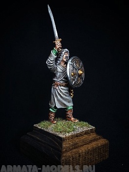 204ТБ ВИМ, пеший монгол с саблей, 54 мм