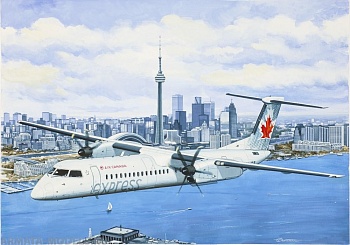 ЕЕ144135 Dash 8 Q400 Air Canada