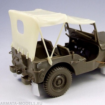 35037BM Willys Jeep Tarp Set For Tamiya Kit 1/35