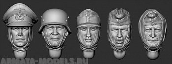 ARM356077 Немецкие солдаты ВОВ (зима) ,№2