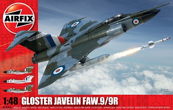 A12007  Сборная модель самолета Gloster Javelin FAW 9 9R