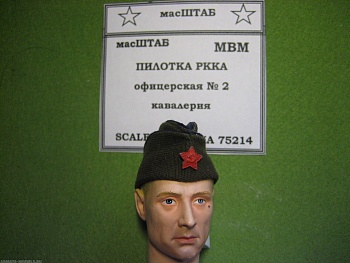 75214 Пилотка офицера РККА кавалерия № 2