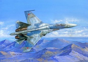 81711 Самолет Su-27 Flanker B 1/48