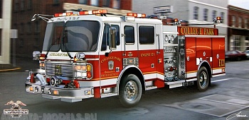 02506 Американская пожарная машина