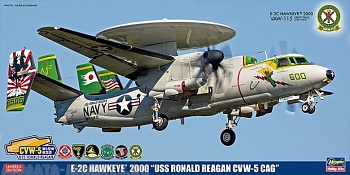 52142 Cамолет E-2C HAWKEYE 2000 USS RONALD REAGAN CVW-5 CAG