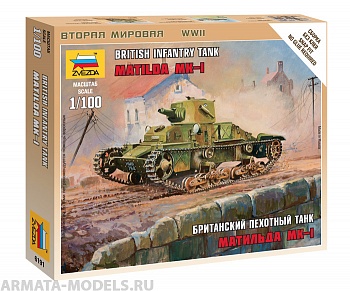 6191 Британский танк Матильда Мк-1