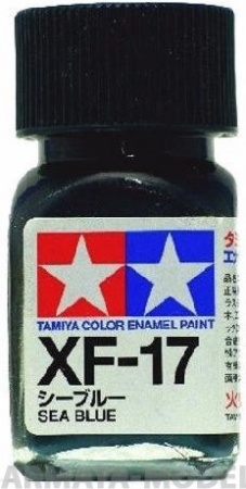 80317T XF-17 Sea Blue (Морская синяя) краска эмал. 10мл.