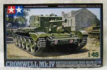 32528T Английский танк Cromwell Mk.IV, металлич.шасси, 3 вар-та декалей